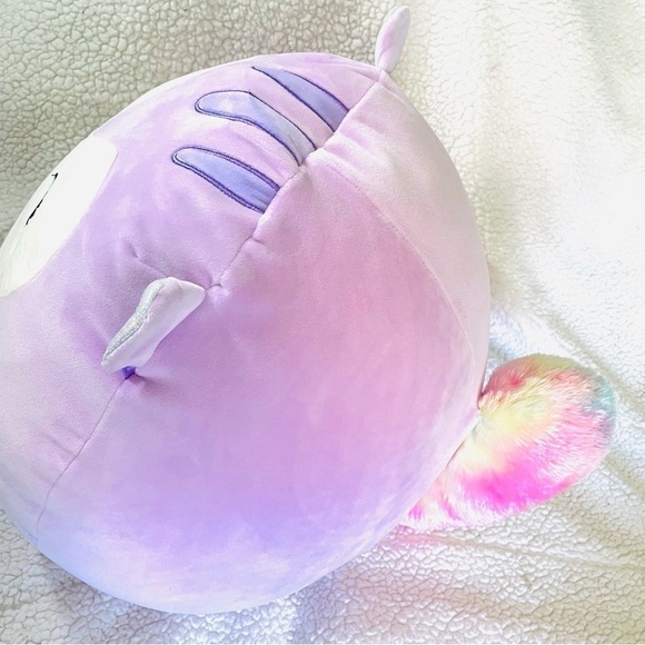 19-20" LARGE Squishmallow  SYDNEE the Purple Squirrel Plush Toy - Picture 7 of 7